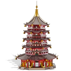 Metalowe Model 3D - Pagoda Leifeng